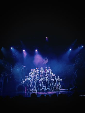 Grace as Cassandra with Cast 13 of Cats on Oasis of the Seas
