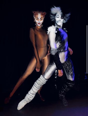 Grace Crugnale as Cassandra with Roberto Facchin as Alonzo
