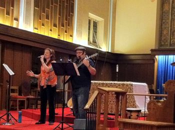 Over the run of the August tour, we shaped an evening of stories, original songs, and new arrangements of hymns and praise songs.
