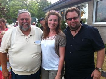 With Elim Lodge General Manager, David Rivers.
