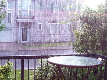 We recorded vocals for "A Prayer Will Find You" with this happening outside. The weather reflected the lyric nicely...
