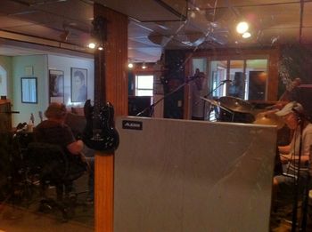 A different from-the-vocal-booth view.
