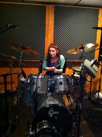 Allison living out her rock star dreams!
