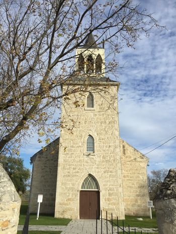 Historic St. Andrews On The Red Anglican Church, just outside Winnipeg.
