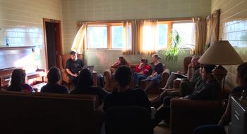 Songwriting Workshop today for the students of St. Therese Institute
