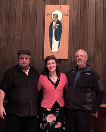 Our first full concert of the Prairies Road Trip at St. Luke's Church, Dryden, ON. With Father Dick Kennedy.
