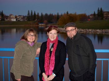 Loved performing a house concert with singer-songwriter, Sally Meadows. Saskatoon, SK
