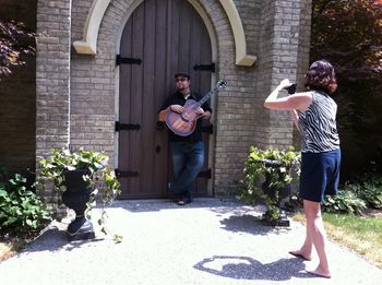 On location at St. John's York Mills Church.
