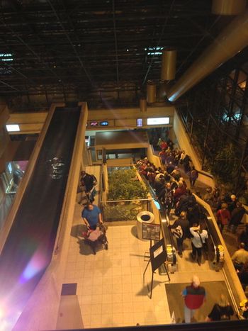 If you've attended Break Forth, you'll recognize the mountains of stairs in and out of the Shaw Centre. Good for burning off all that pub food!

