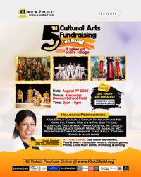 Kick2Build Cultural Arts Festival & Fundraiser