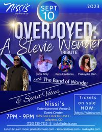 OVERJOYED: A Stevie Wonder Tribute