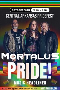 Mortalus at Central Arkansas Pride in Little Rock, AR