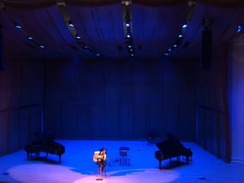 Live at Baldwin Auditorium for Phase Locked Loop and Modulo Games (Photo: Cole Gorman)
