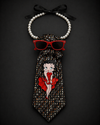 Midnight Muse Tie Necklace 