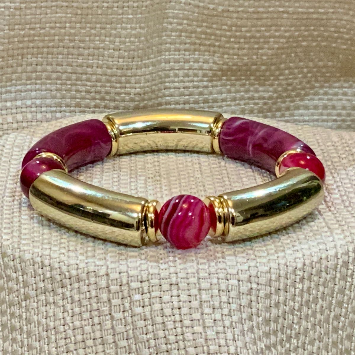 Crimson Currents Bracelet – Everyday Elevated Luxe Collection