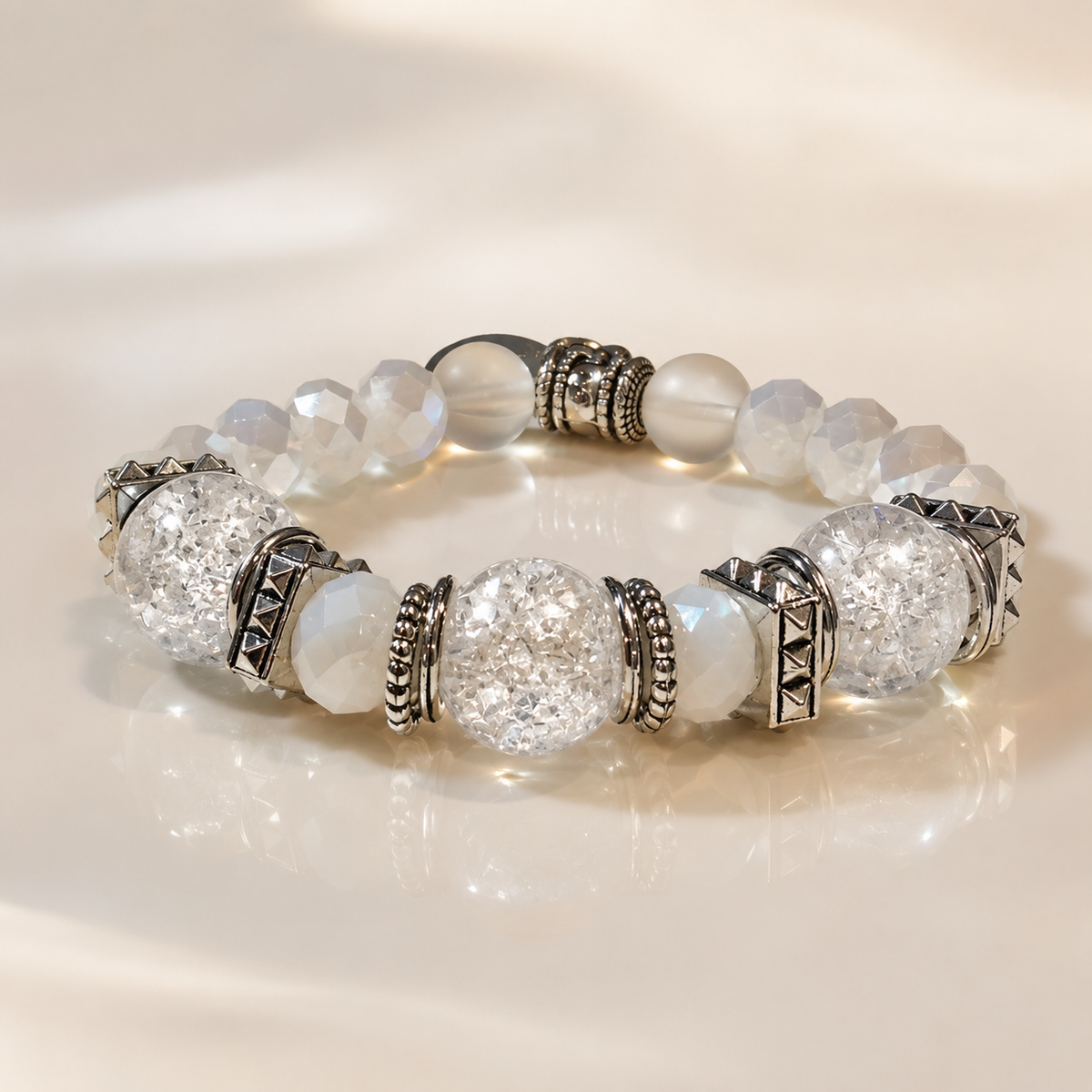 Moonlit Crystal Bracelet