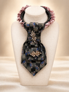 Grace & Devotion Statement Tie Necklace 