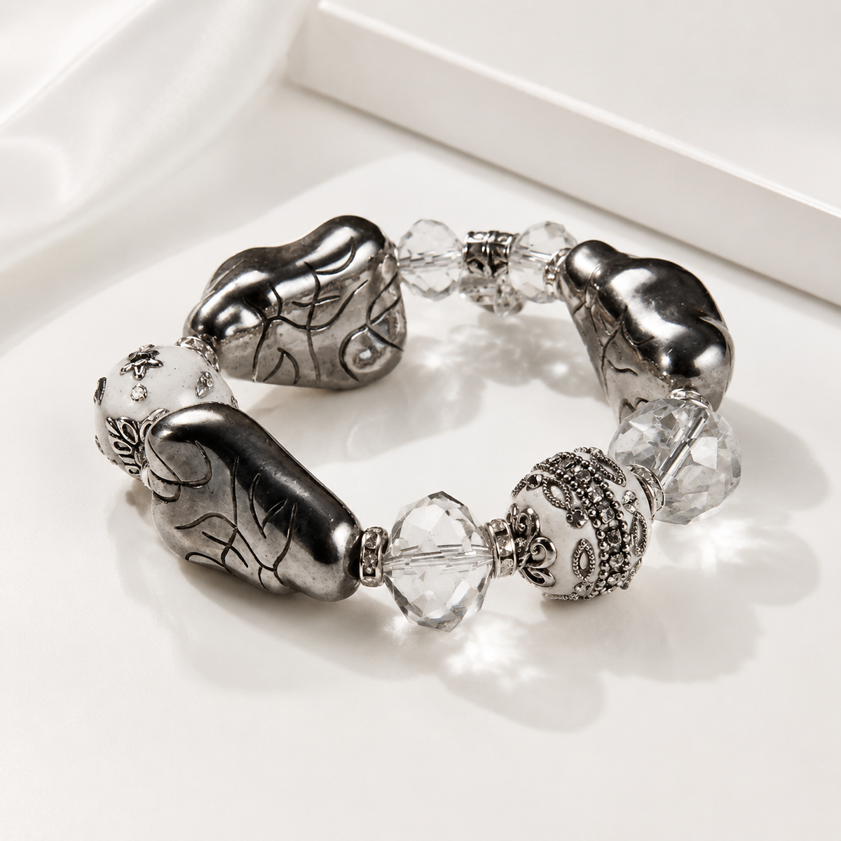 Silver Current Bracelet