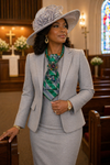 Emerald Muse Statement Tie Necklace