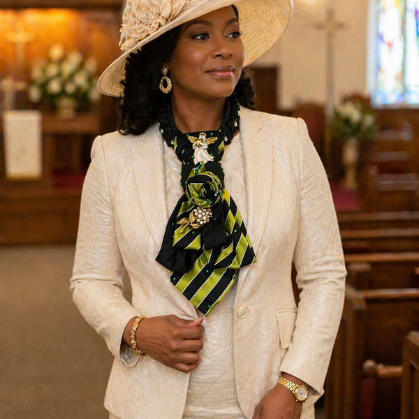The Heavenly Grace Tie Necklace