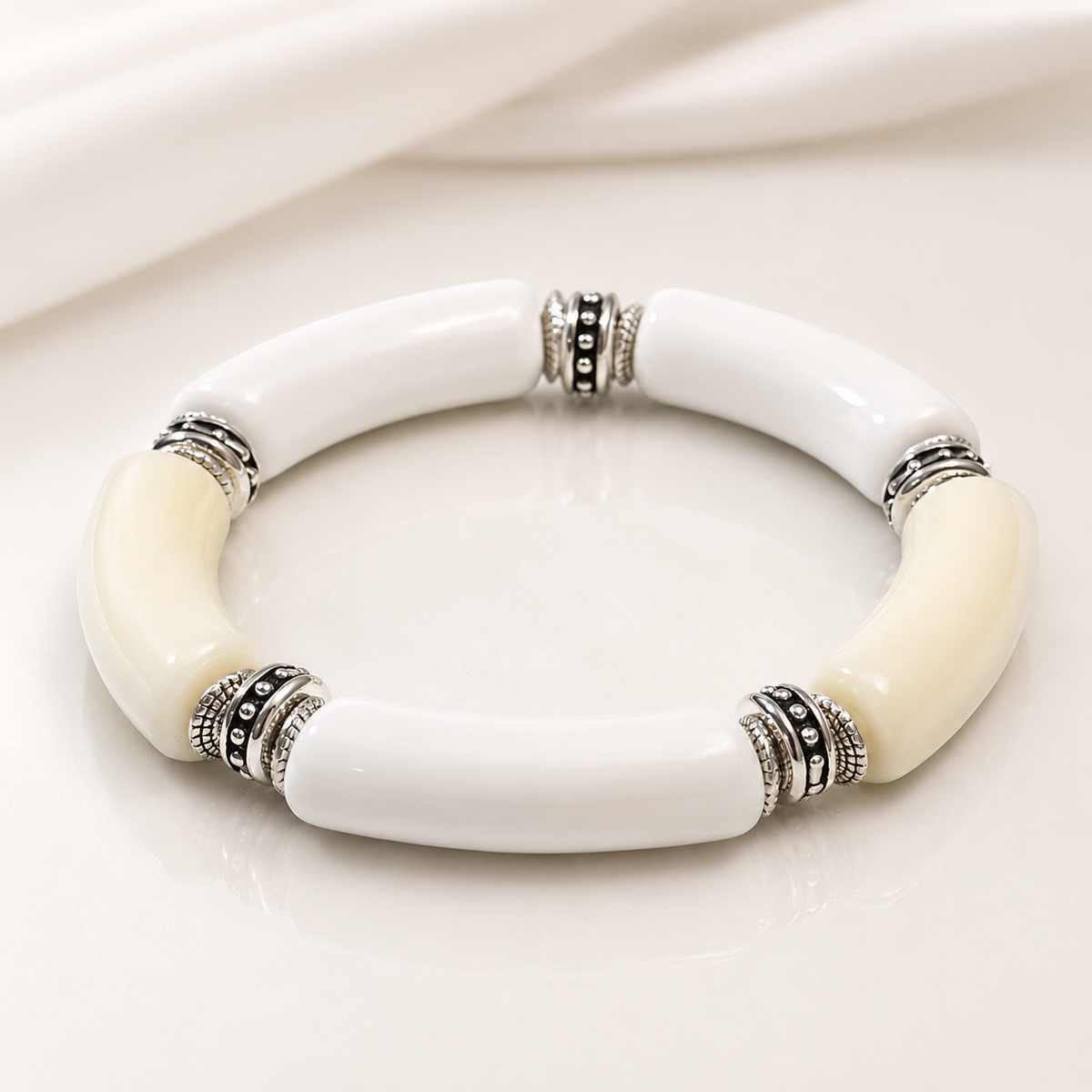 Everyday Luxe™ Ivory Column Bracelet