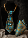 The Sapphire Dynasty Tie Necklace Set