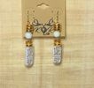 Hieroglyphic Elegance Earrings