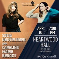 Owen Sound - Suzie Ungerleider & Caroline Marie Brooks in Concert