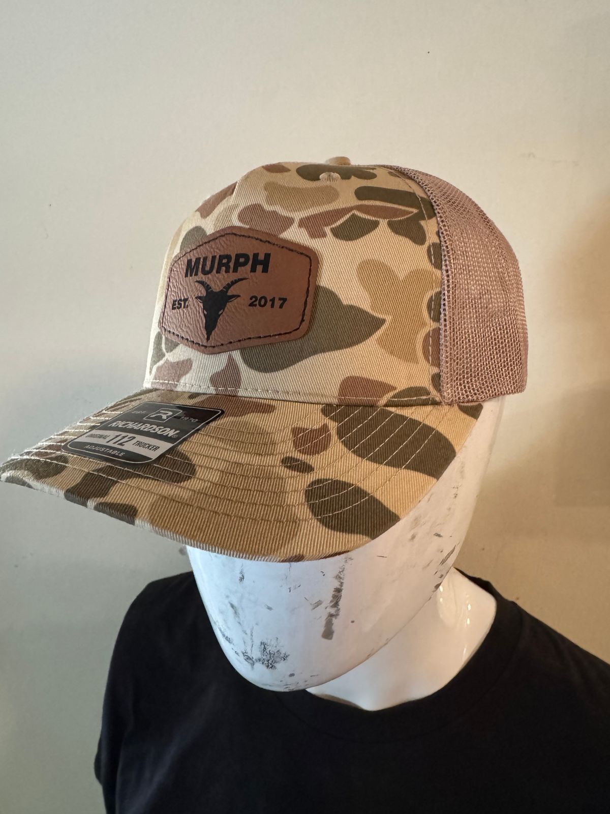 Green/Tan/Brown Camo Hat