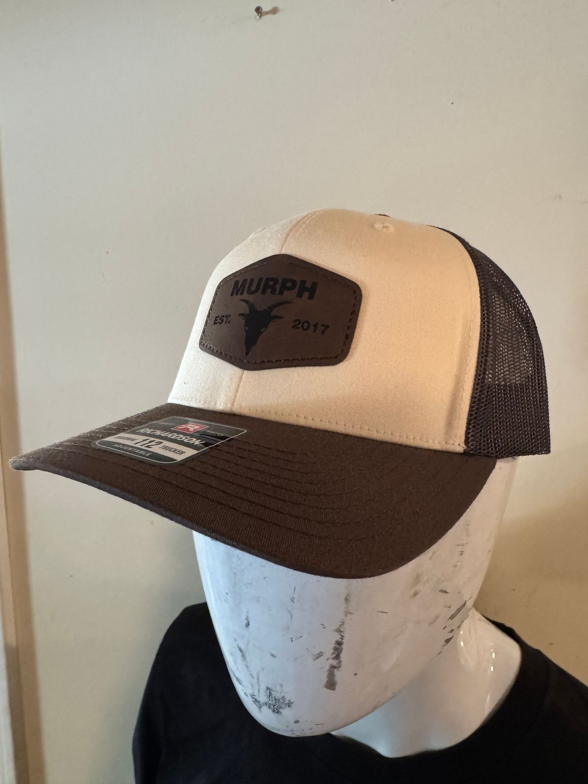 GOAT Patch Brown/Cream Hat