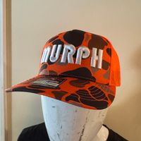 Orange Camo Hat
