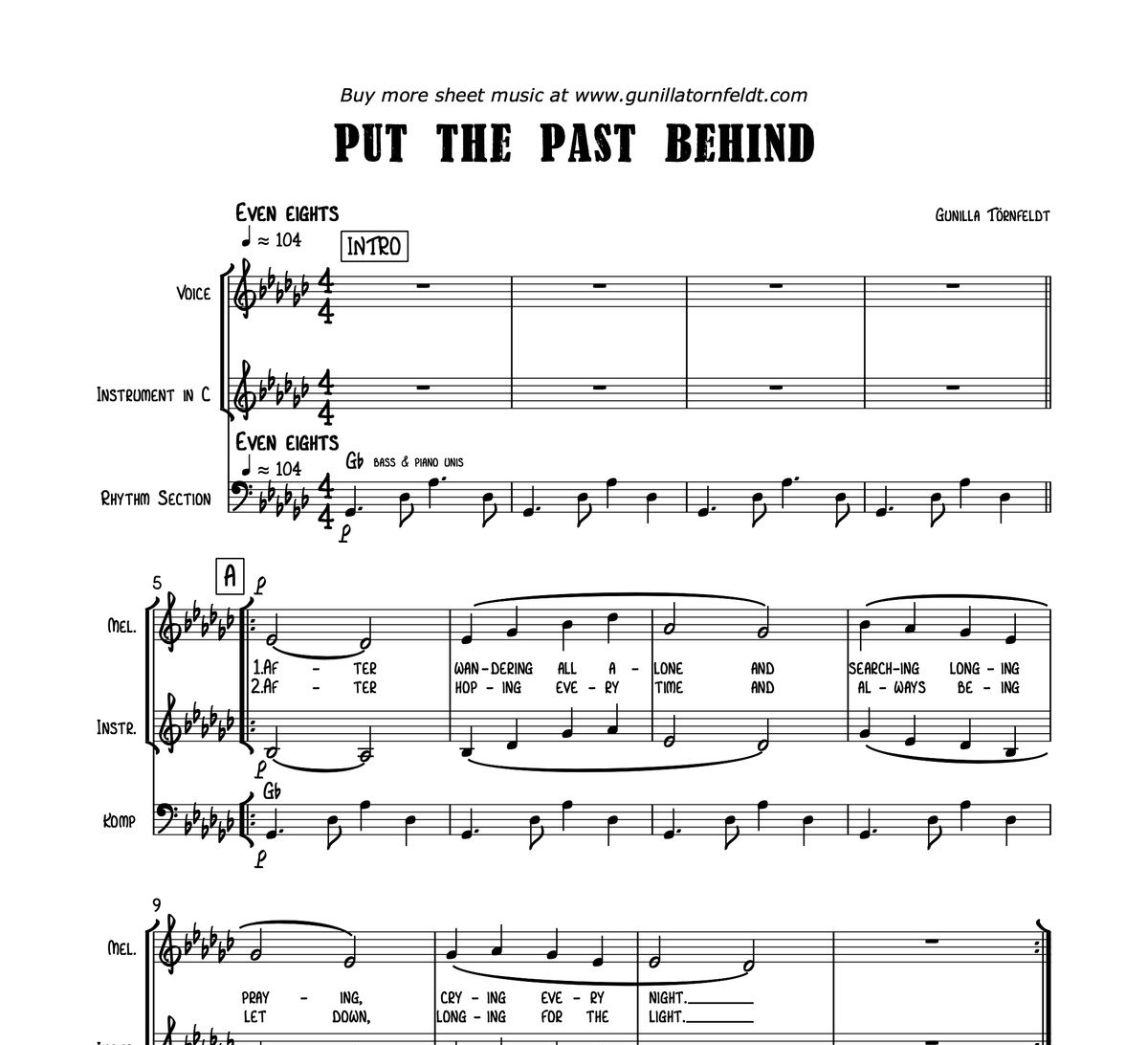 Put the Past Behind - pdf