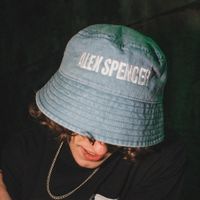 Alex Spencer Embroidered Bucket Hat – Sky Blue (Stone Washed) / Black
