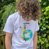 One Way Ticket - White T-shirt (Small & Large left)