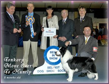 BIS Belfast 2009, at 7,5 months old

