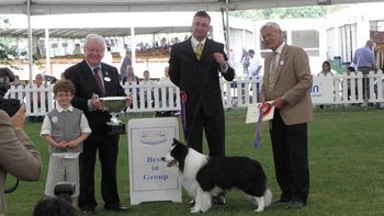 Shane winning the Group at Southern Counties 2010
