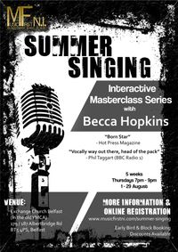 Summer Singing: Early Bird Registration