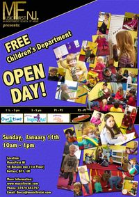 Children's Dept. OPEN DAY