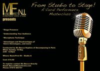 From Studio to Stage: A Vocal Performance Masterclass