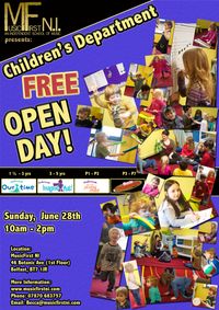 MusicFirst NI Children's Dept. FREE OPEN DAY