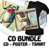 Quartz Crystal Level:  CD BUNDLE (CD TSHIRT POSTER)