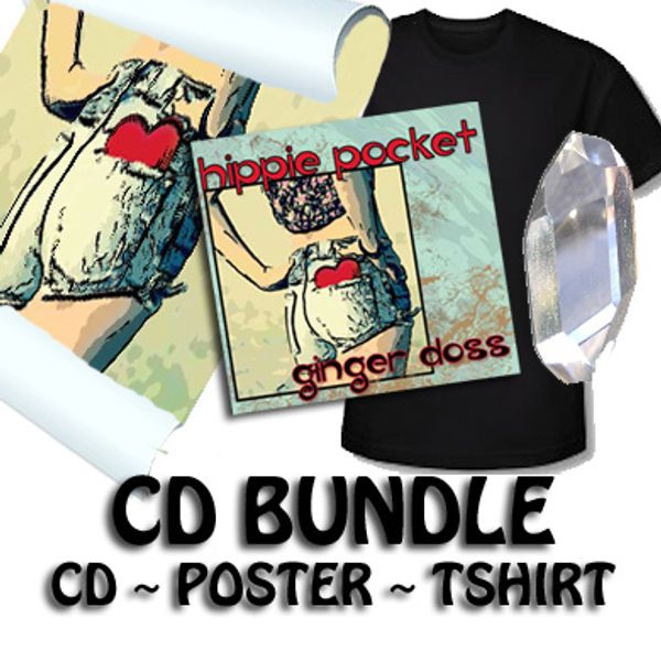 Quartz Crystal Level:  CD BUNDLE (CD TSHIRT POSTER)