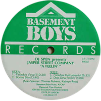 BBR002  A Feelin' by Jasper Street Co.