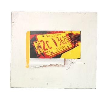 Mississippi Box Guitar Yellow
