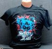 Gas mask T-shirt (Black or Burgundy)