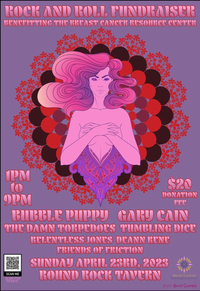 Breast Cancer Resource Center Benefit - Round Rock Tavern - 7 Great Bands!