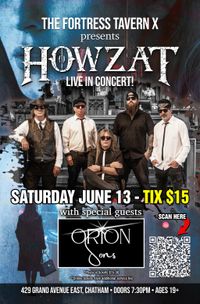 HOWZAT wsg Orion Sons @ The Fortress In Chatham 