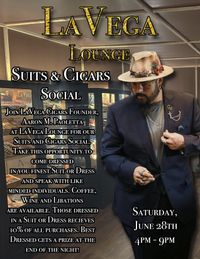 Suits and Cigars Social at LaVega Lounge