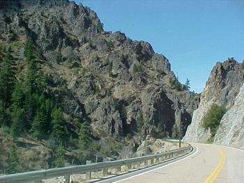 Traveling down the south fork of the Payette
