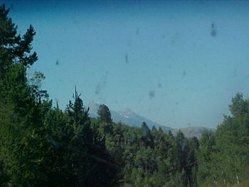 Peakin at the Tetons
